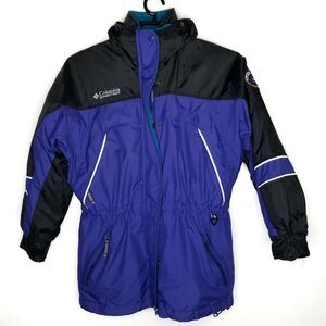 Vintage Womens Columbia Premier Outdoor Series Ski Jacket Small 3 in 1 Snowboard